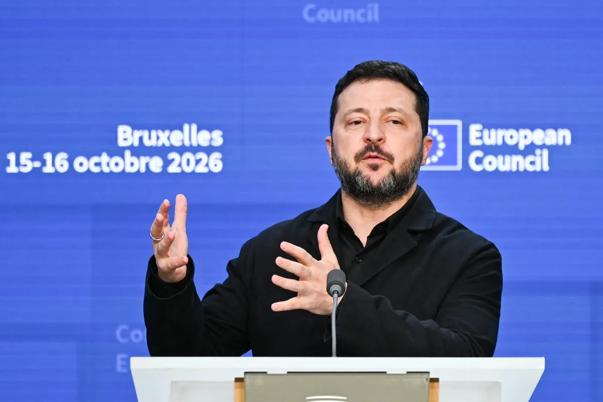 Tổng thống Ukraine Volodymyr Zelensky - Ảnh: AFP