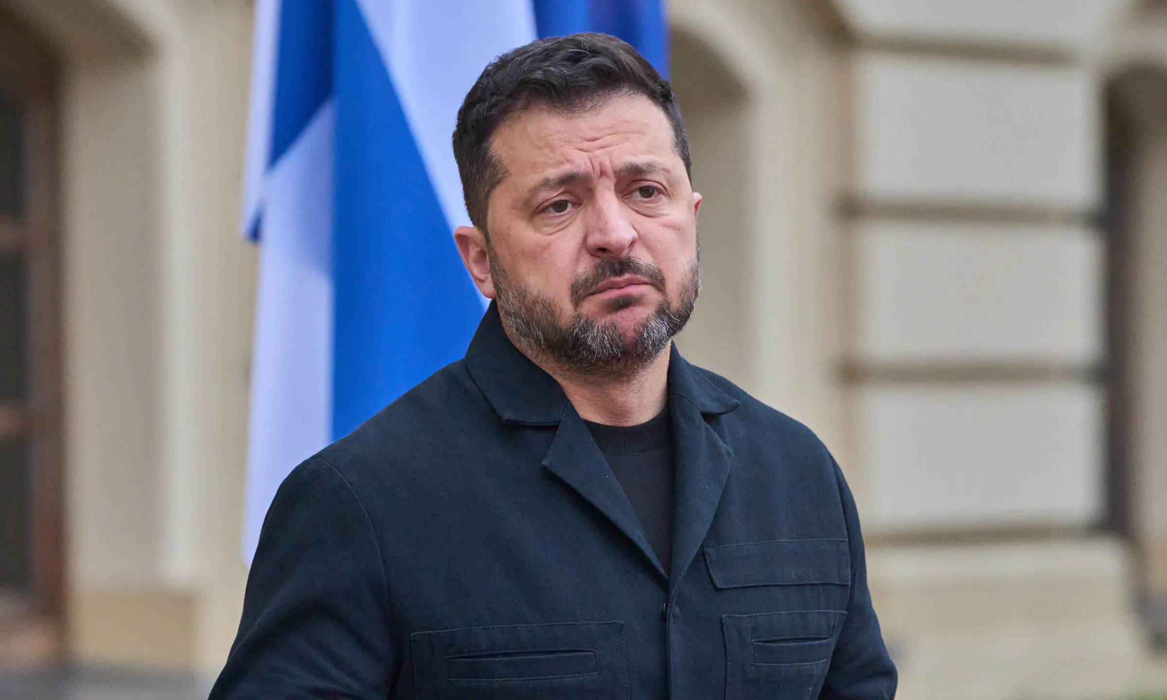 Tổng thống Zelensky tại Kiev, Ukraine hôm 22/10.