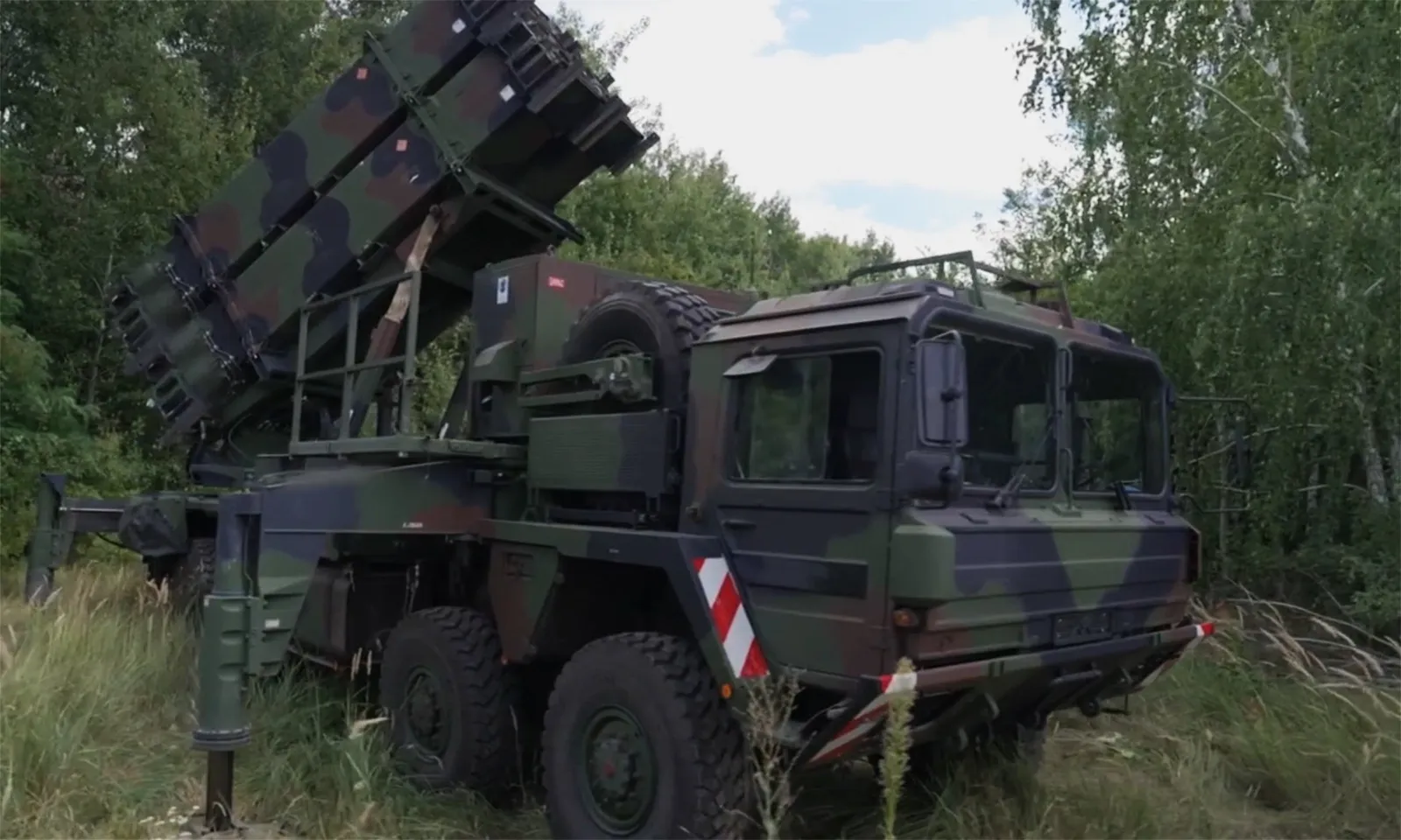 Bệ phóng Patriot của Ukraine trong ảnh công bố ngày 17/8.