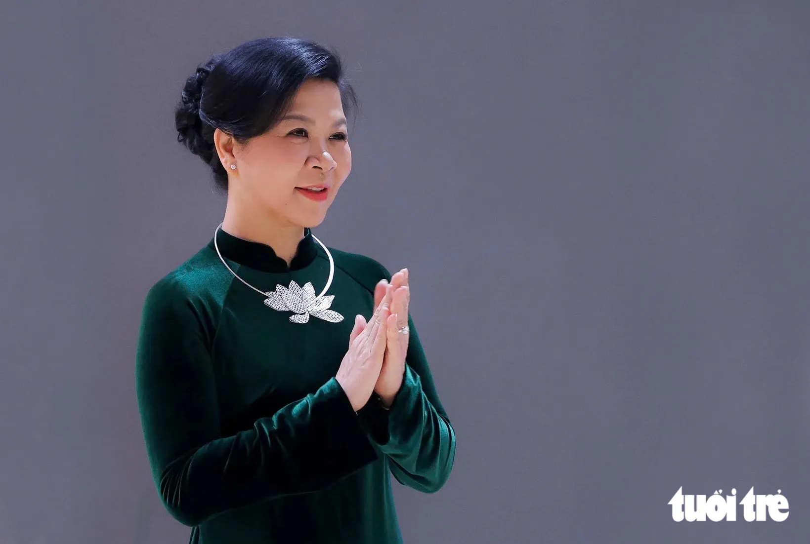 Phu nhân Tổng Bí thư, Chủ tịch nước Tô Lâm, bà Ngô Phương Ly - Ảnh: NGUYỄN KHÁNH