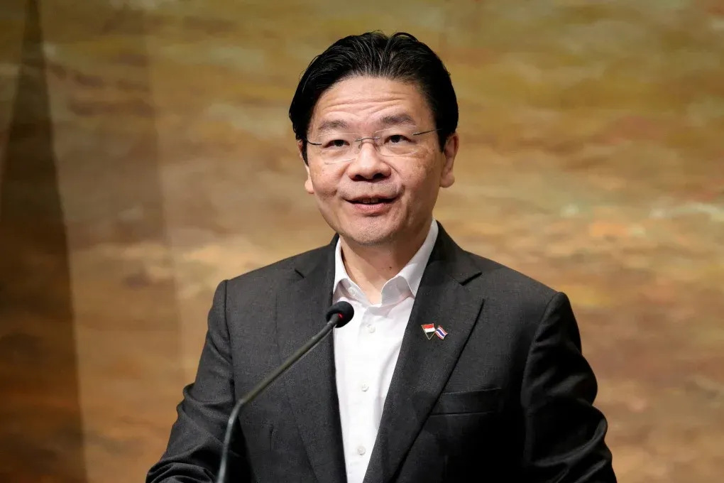 Thủ tướng Singapore Lawrence Wong - Ảnh: SCMP