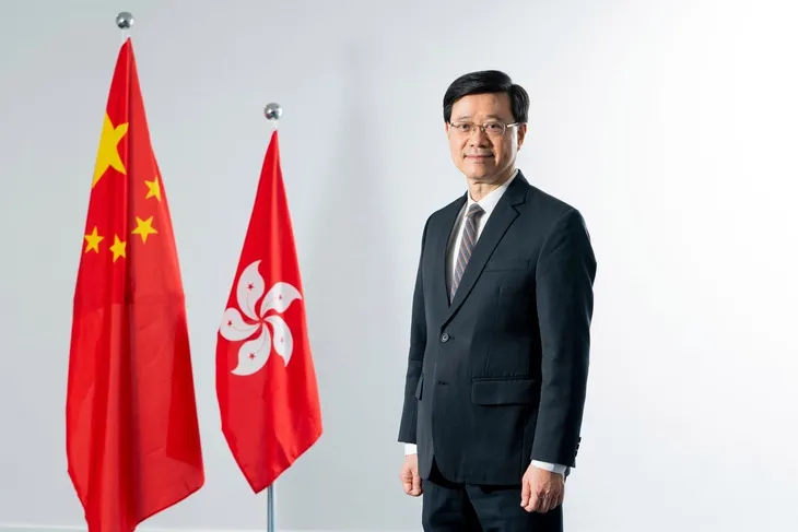 Trưởng Đặc khu hành chính Hong Kong (Trung Quốc) Lý Gia Siêu - Ảnh: REUTERS
