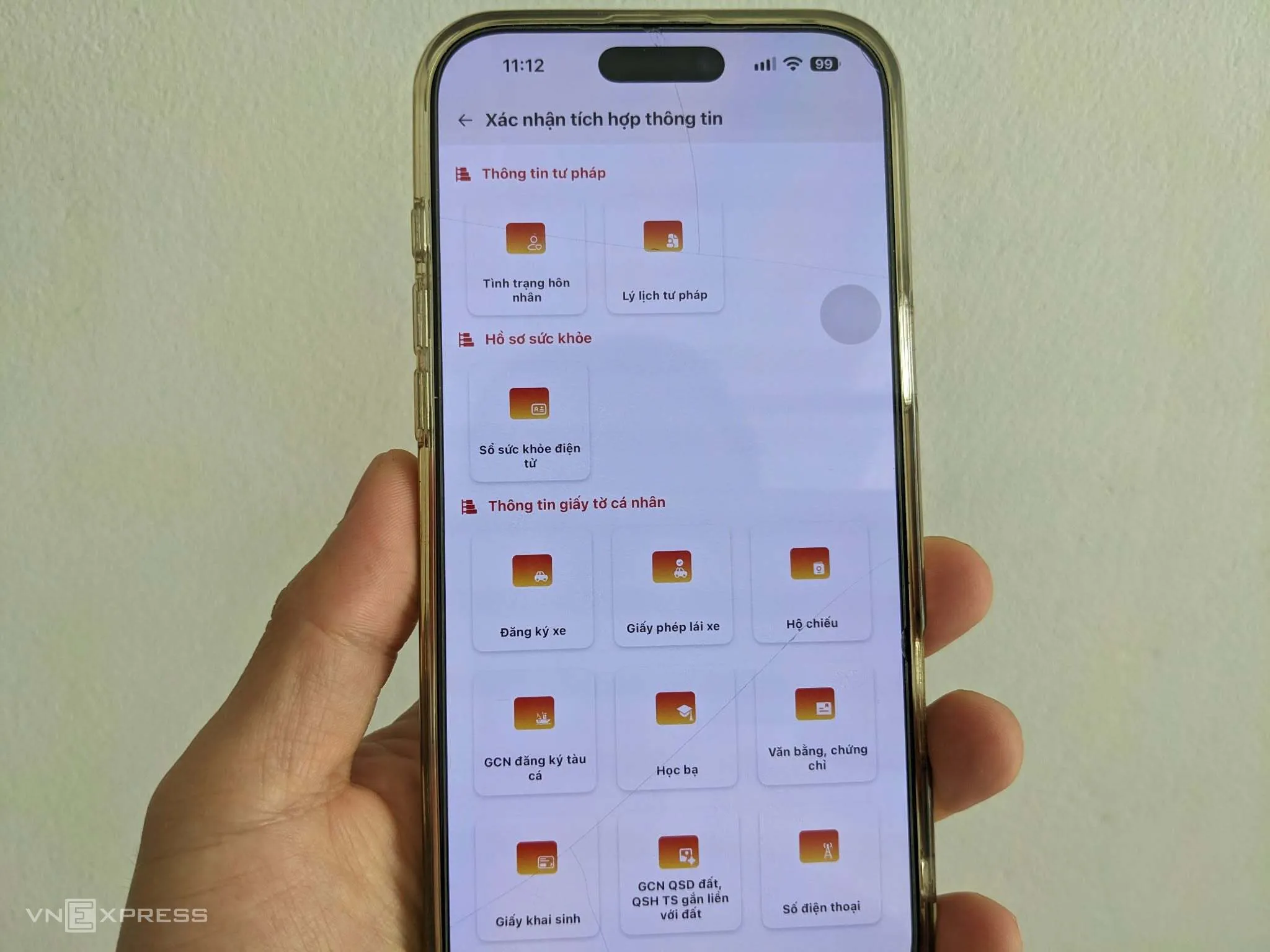 Tiện ích trên ứng dụng VNeID, tháng 10/2026.