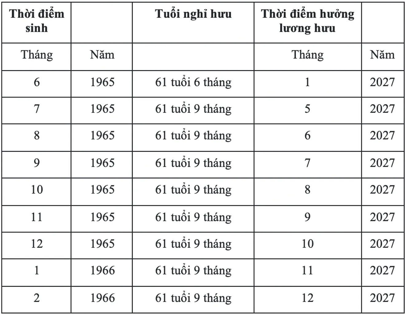 Tuổi nghỉ hưu của lao động nam - Ảnh: THU HƯƠNG