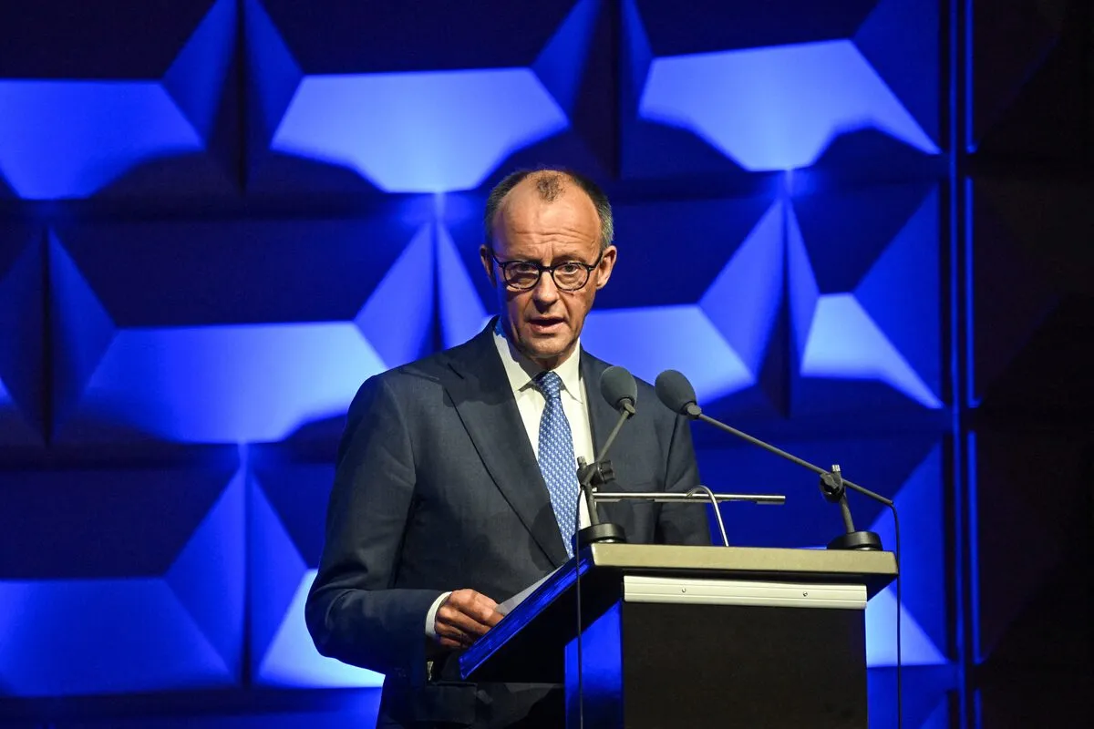 Thủ tướng Đức Friedrich Merz - Ảnh: REUTERS