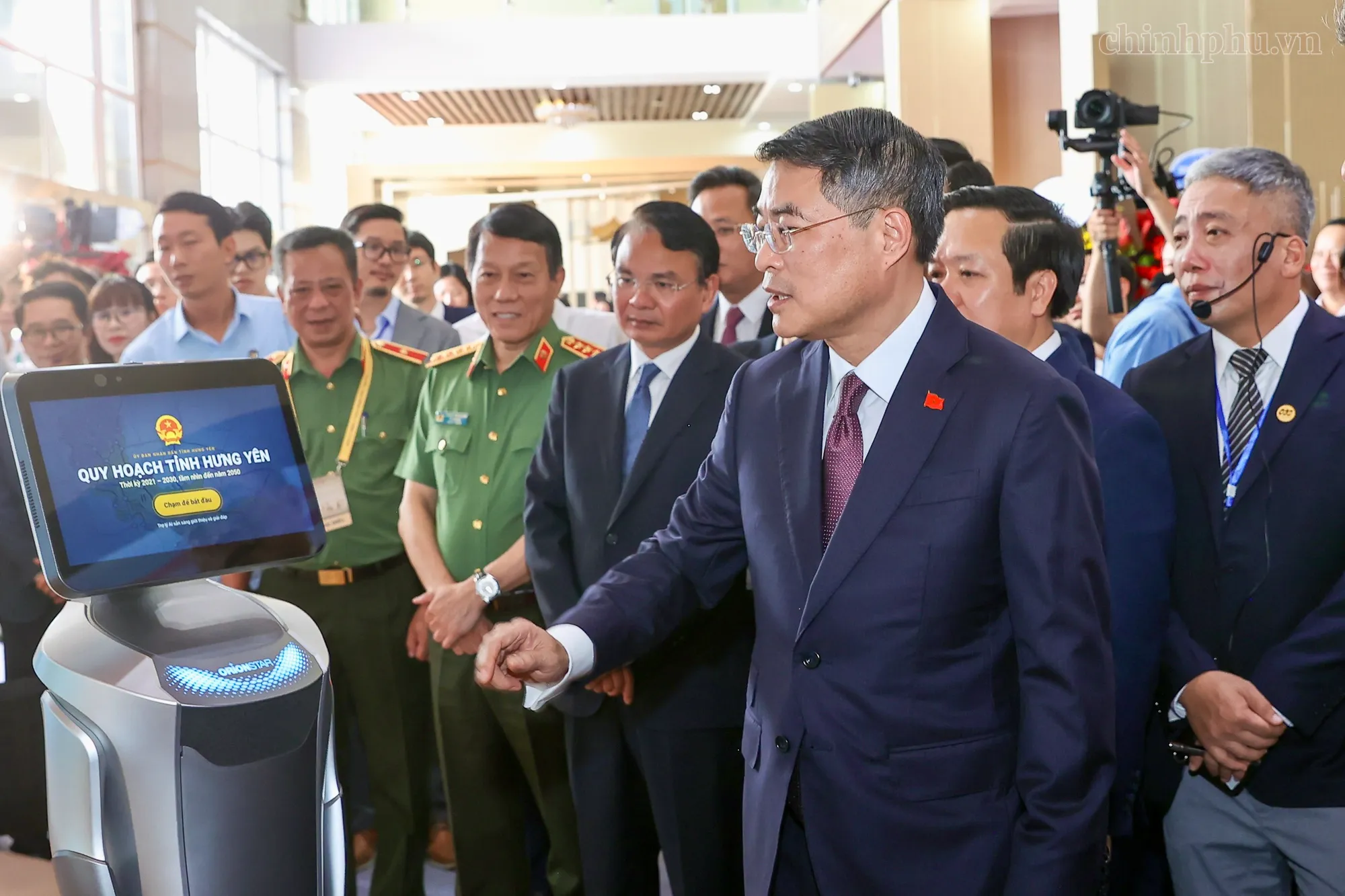 Thủ tướng Lê Minh Hưng dự hội nghị công bố Quy hoạch tỉnh Hưng Yên - Ảnh: VGP