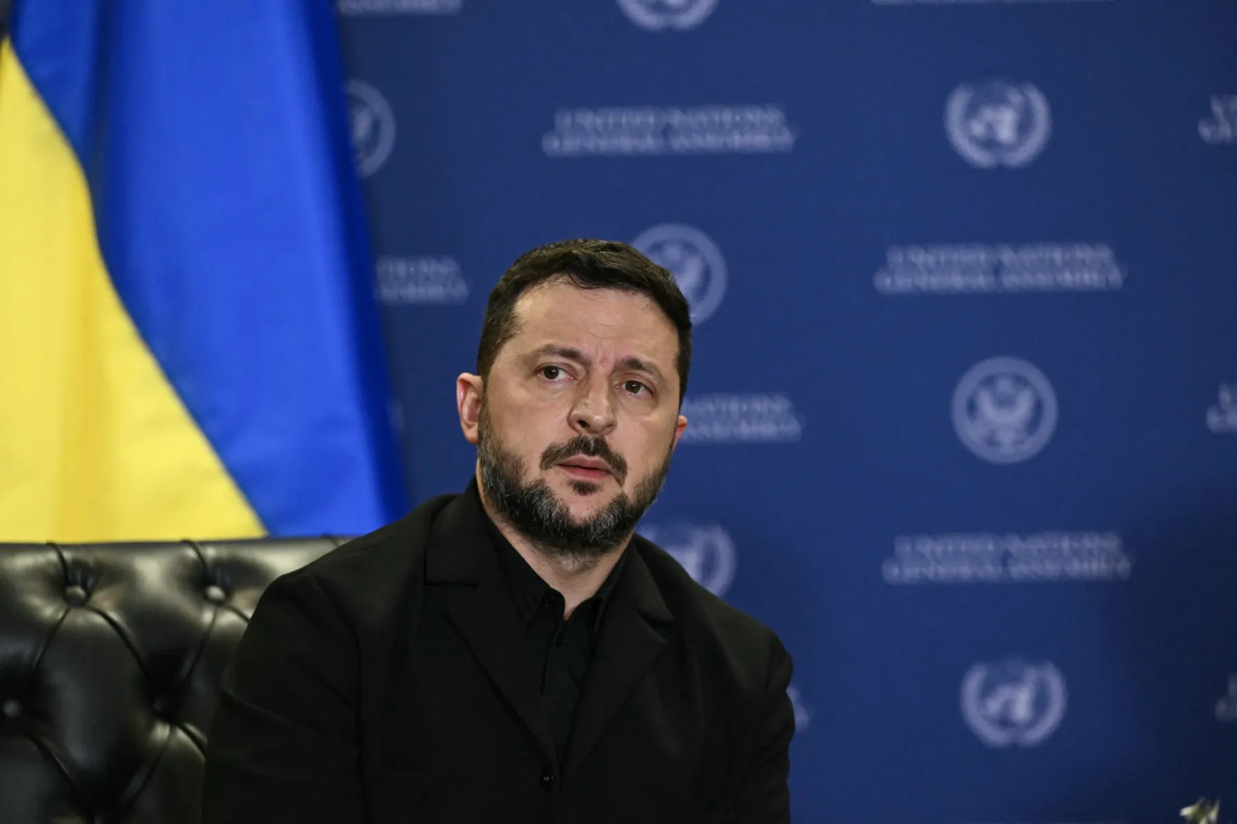 Tổng thống Ukraine Volodymyr Zelensky - Ảnh: AFP