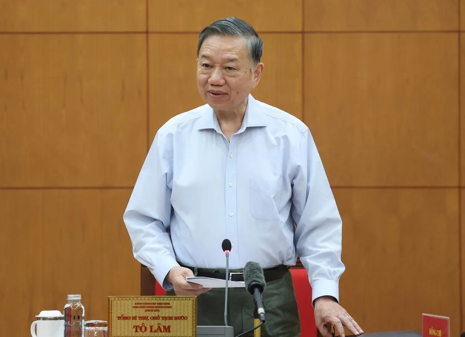 Tổng Bí thư, Chủ tịch nước Tô Lâm phát biểu - Ảnh: TTXVN