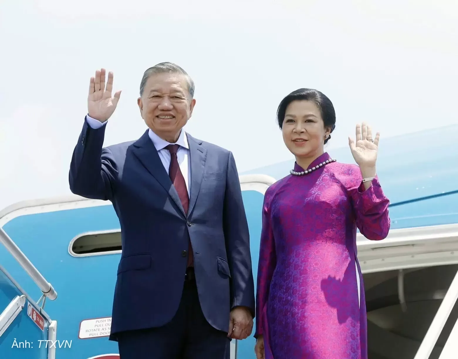 Tổng Bí thư, Chủ tịch nước Tô Lâm và phu nhân.