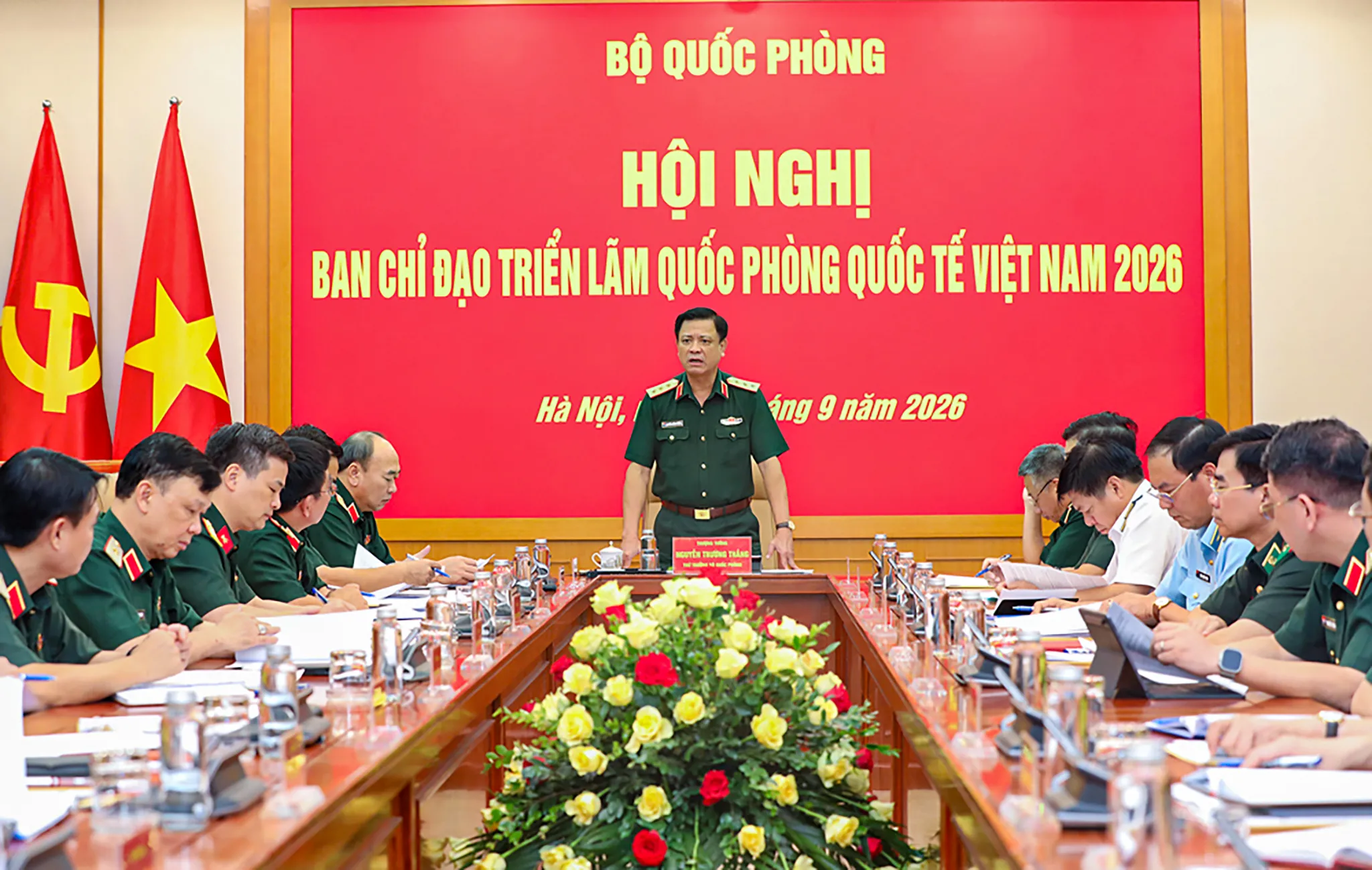 Thượng tướng Nguyễn Trường Thắng chủ trì hội nghị