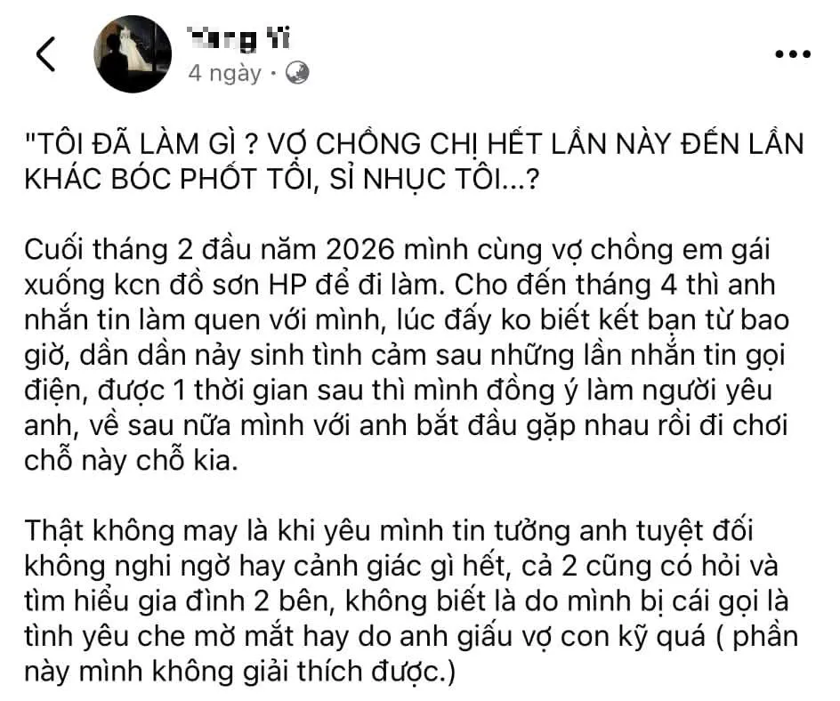 Cô gái viết status về việc bị bóc phốt, sỉ nhục trên mạng rồi tự tử cùng ngày - Ảnh: FB