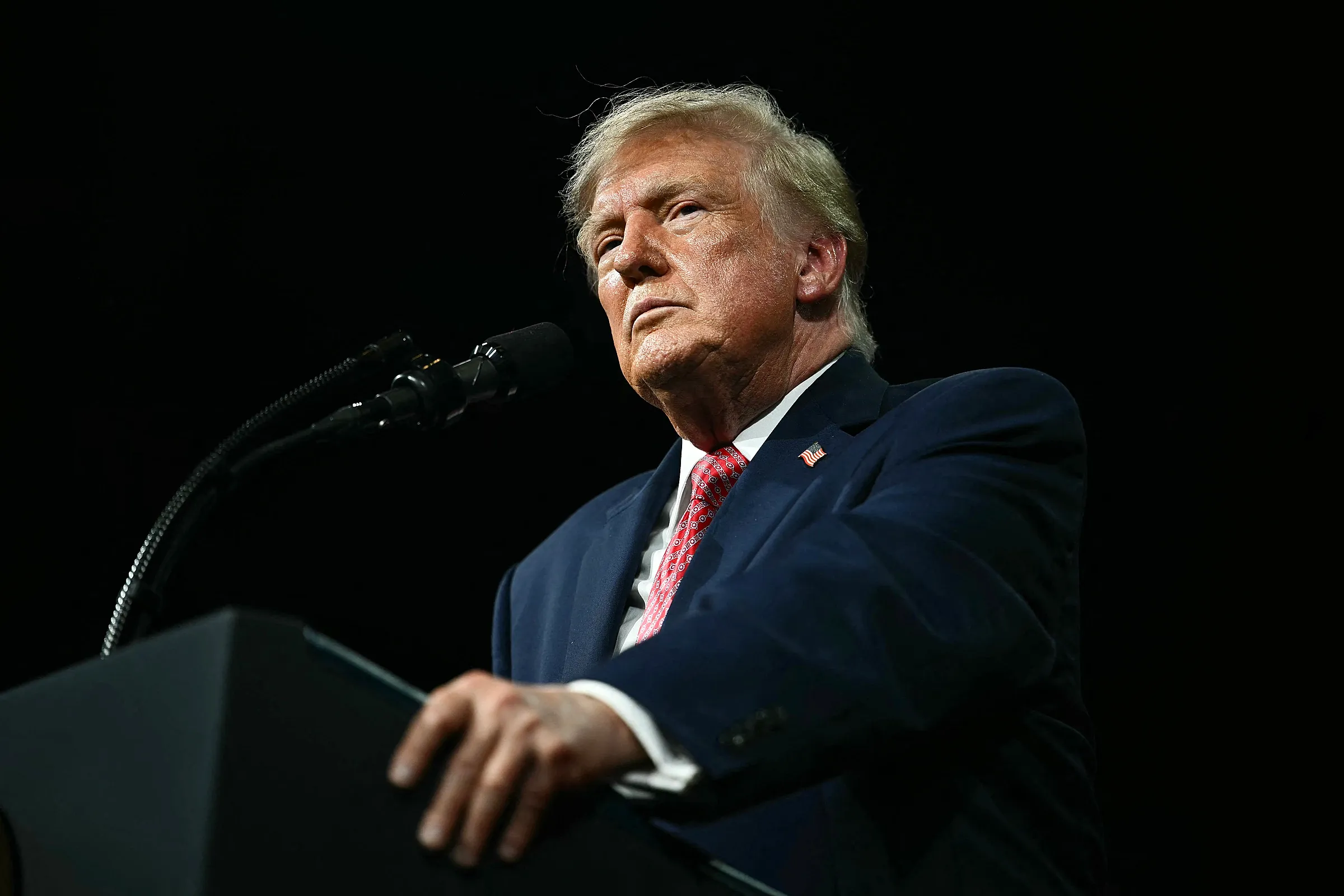 Tổng thống Mỹ Donald Trump tại cuộc vận động tranh cử ở Park City, bang Kansas ngày 19/10.