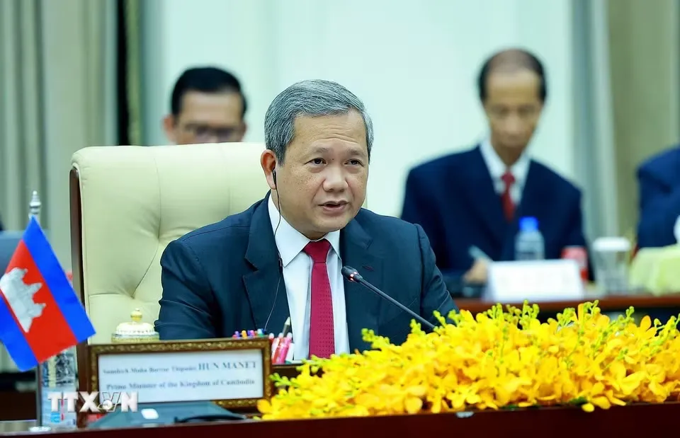 Thủ tướng Campuchia Hun Manet - Ảnh: TTXVN