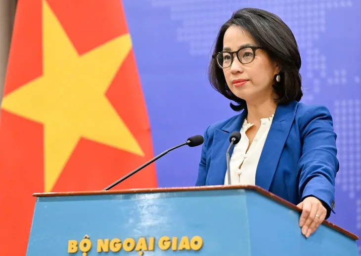 Người phát ngôn Bộ Ngoại giao Phạm Thu Hằng - Ảnh: Bộ Ngoại giao
