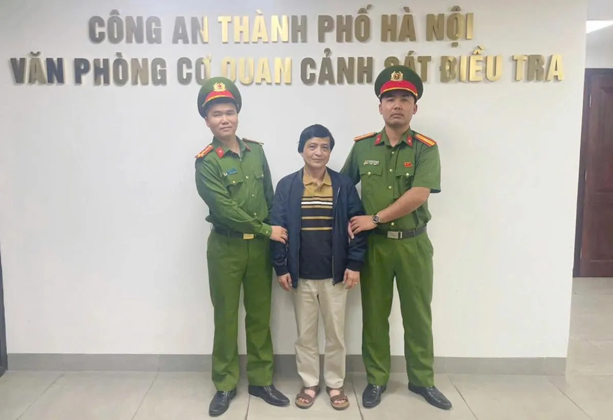 Ông Ngô Văn Vinh, nguyên Viện trưởng Viện Pháp y tâm thần Trung ương - Ảnh: Công an cung cấp